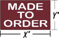 "Custom Size & Price" Icon